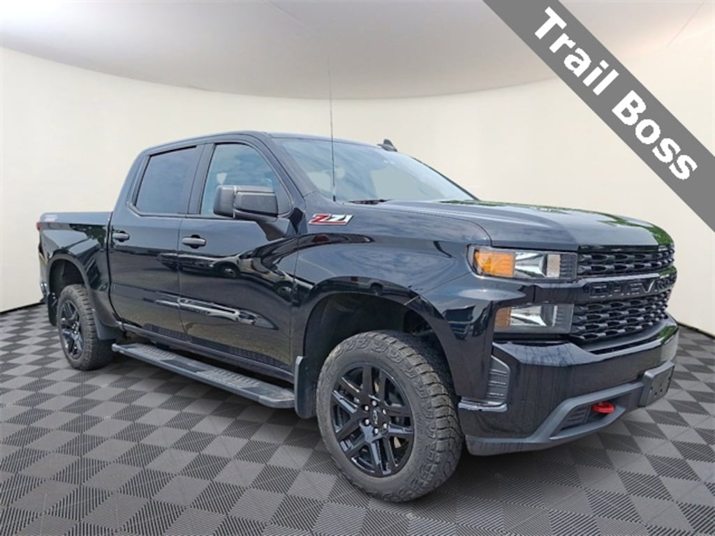 Used 2022 Chevrolet Silverado 1500 LTD Custom Trail Boss Truck Crew Cab