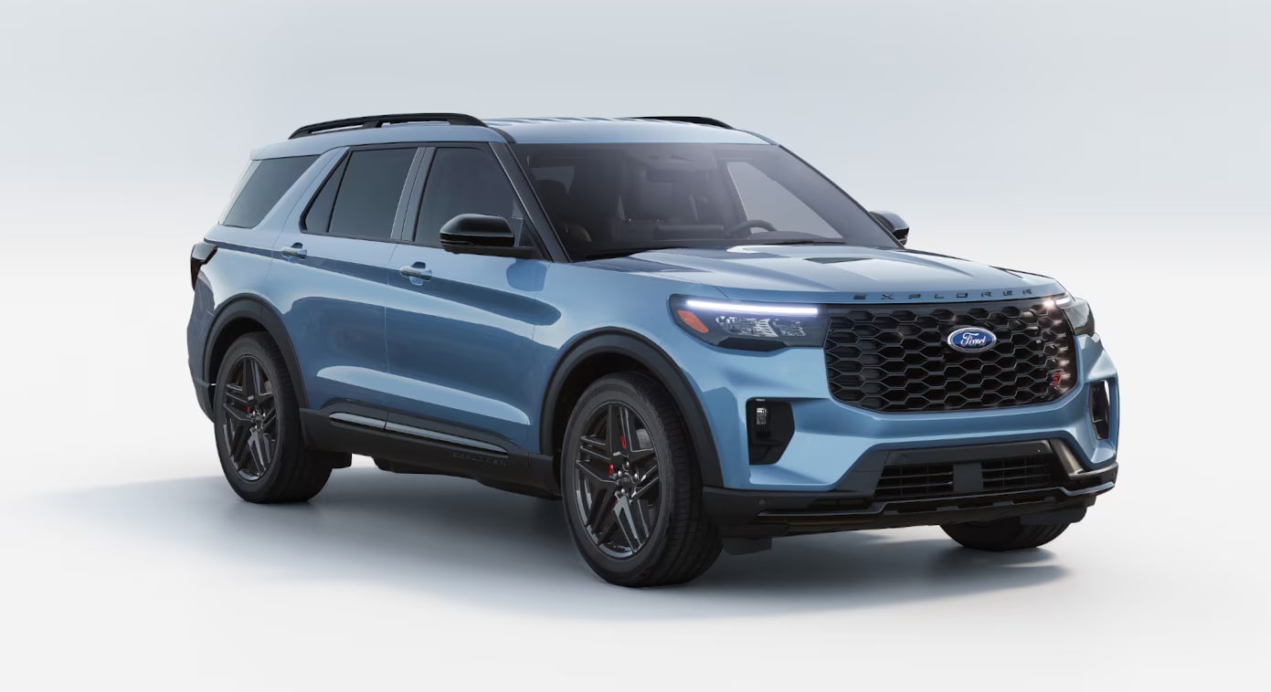 Ford Explorer in Blue