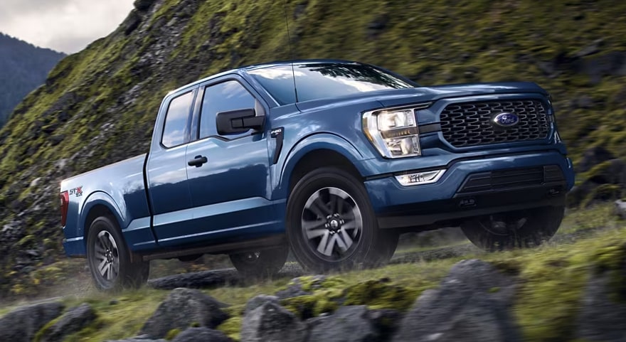 2023 Ford f-150 Driving in Mountains