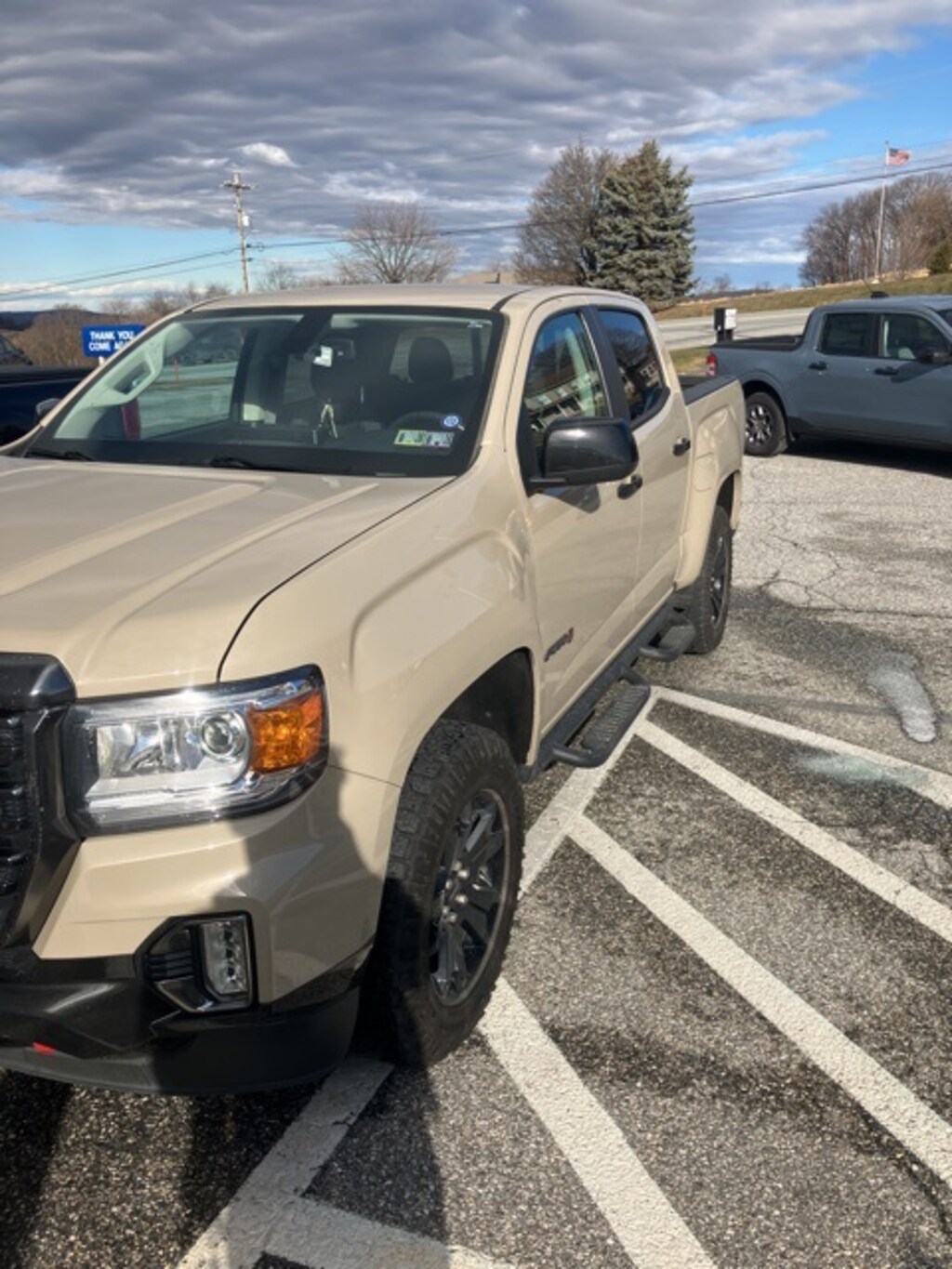 Used 2022 GMC Canyon AT4 w/Leather Truck Crew Cab