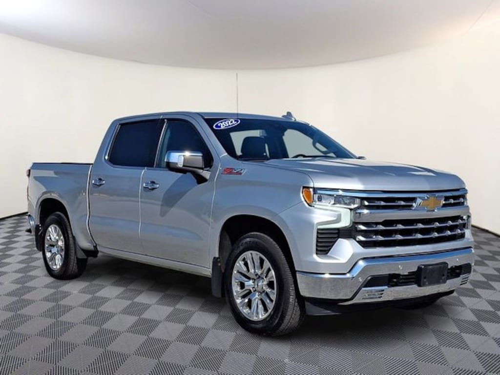 Used 2022 Chevrolet Silverado 1500 LTZ Truck Crew Cab