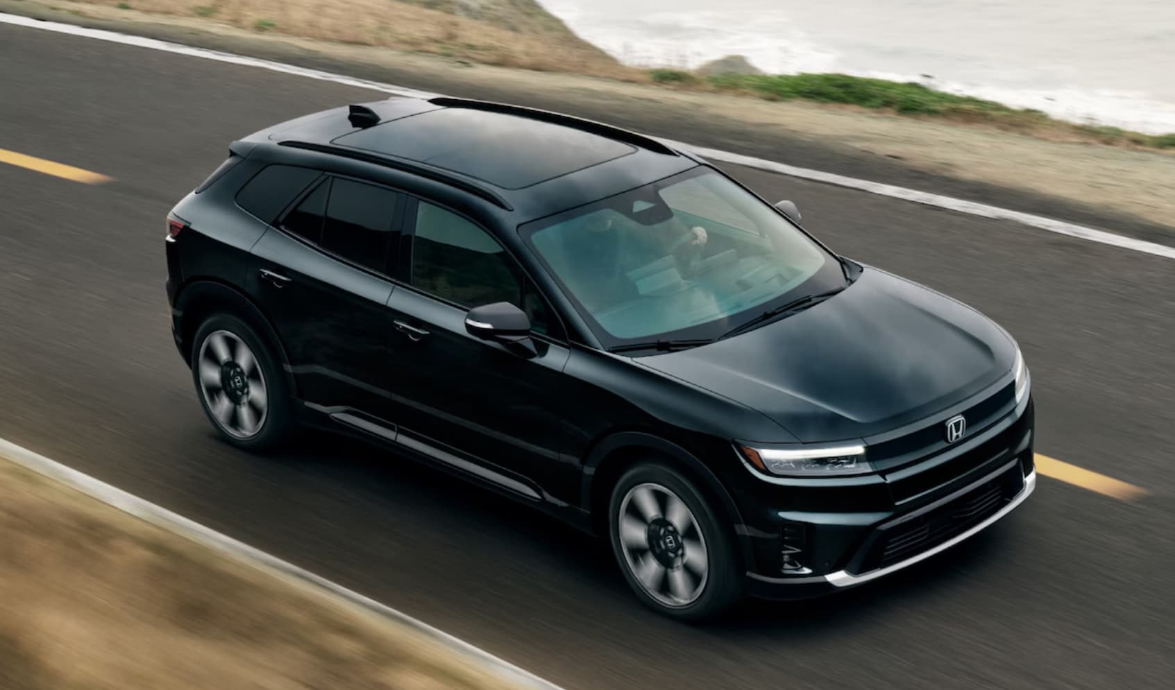 Honda Prologue Driving on the beach
