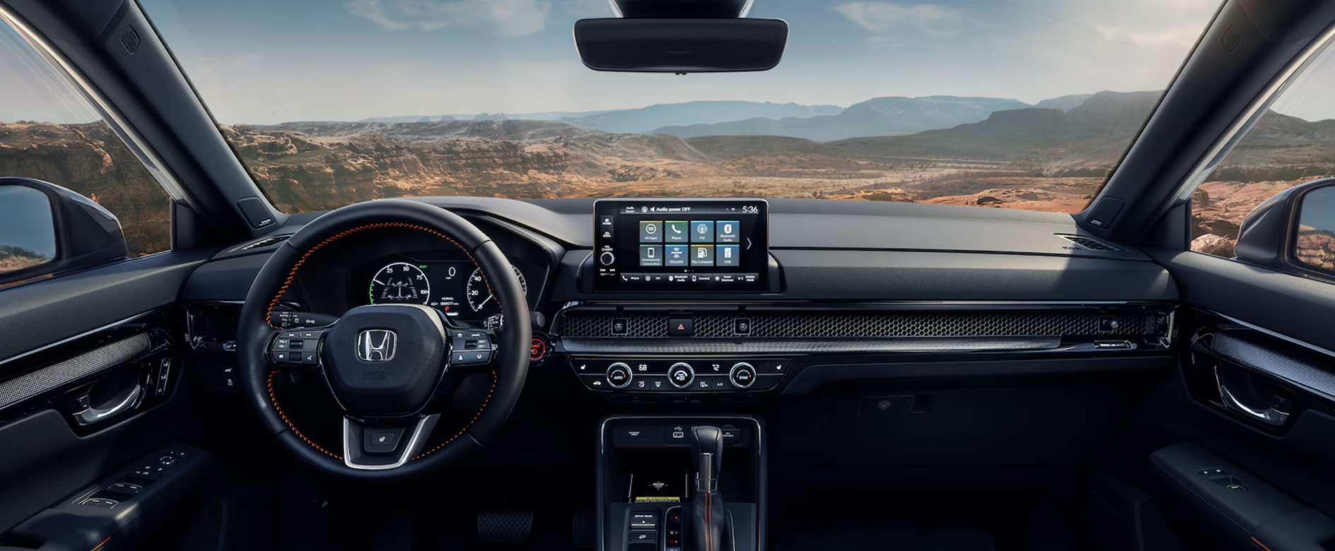 Honda CR-V Sport Touring Hybrid Interior