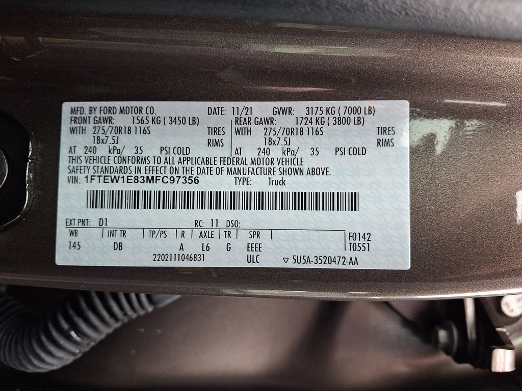 2021 Ford F-150 Tremor - Photo 26