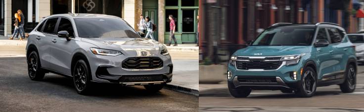 2025 honda hr-v vs kia seltos
