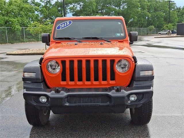 Used 2018 Jeep All-New Wrangler Sport S with VIN 1C4GJXAG2JW256283 for sale in York, PA