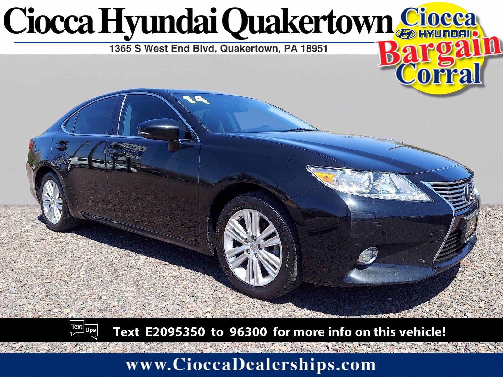 Used 2014 Lexus Es 350 For Sale At Mercedes Benz Of Flemington Vin Jthbk1gg8e2095350