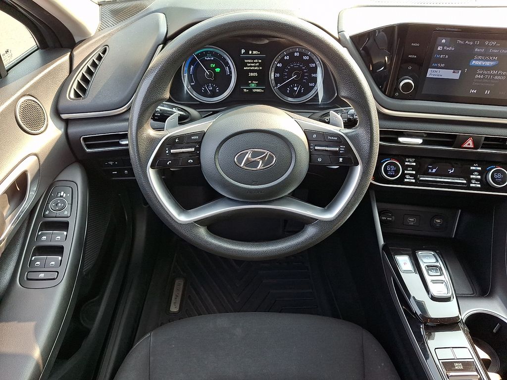 Used 2022 Hyundai Sonata Hybrid Blue with VIN KMHL24JJ0NA048441 for sale in Muncy, PA