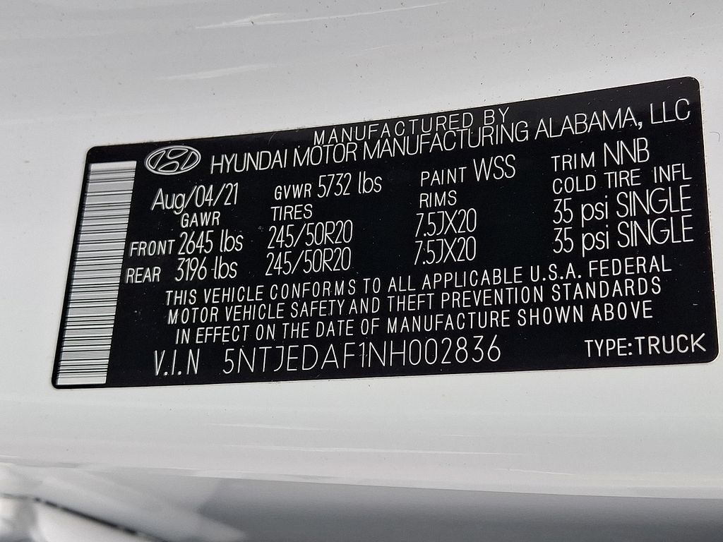 2022 Hyundai Santa Cruz Limited - Photo 29