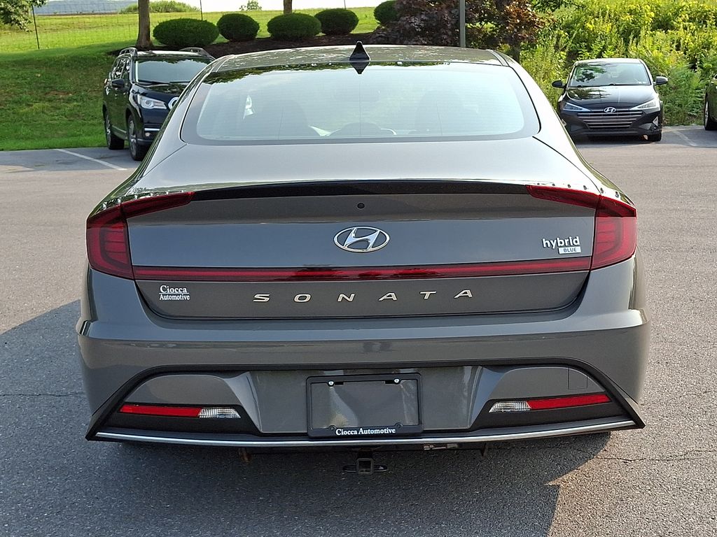 2022 Hyundai Sonata Hybrid Blue - Photo 8