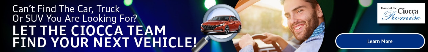 Order Your Vehicles from Ciocca Hyundai of Williamsport