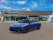 New 2025 Hyundai Elantra Hybrid Blue Sedan