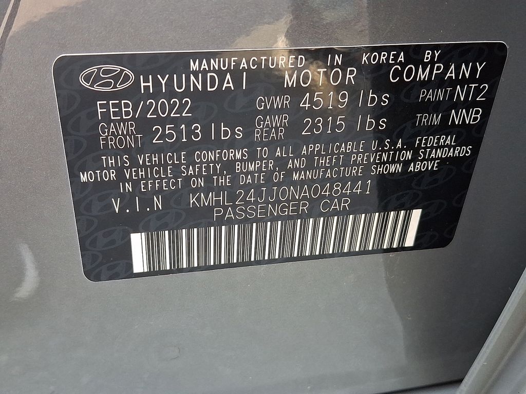 2022 Hyundai Sonata Hybrid Blue - Photo 27