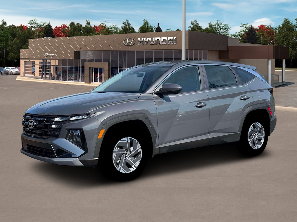 New 2026 Hyundai Tucson Hybrid Blue SUV