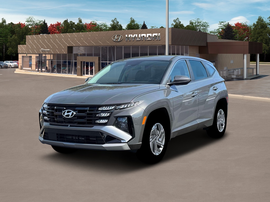 New 2026 Hyundai Tucson Hybrid Blue SUV