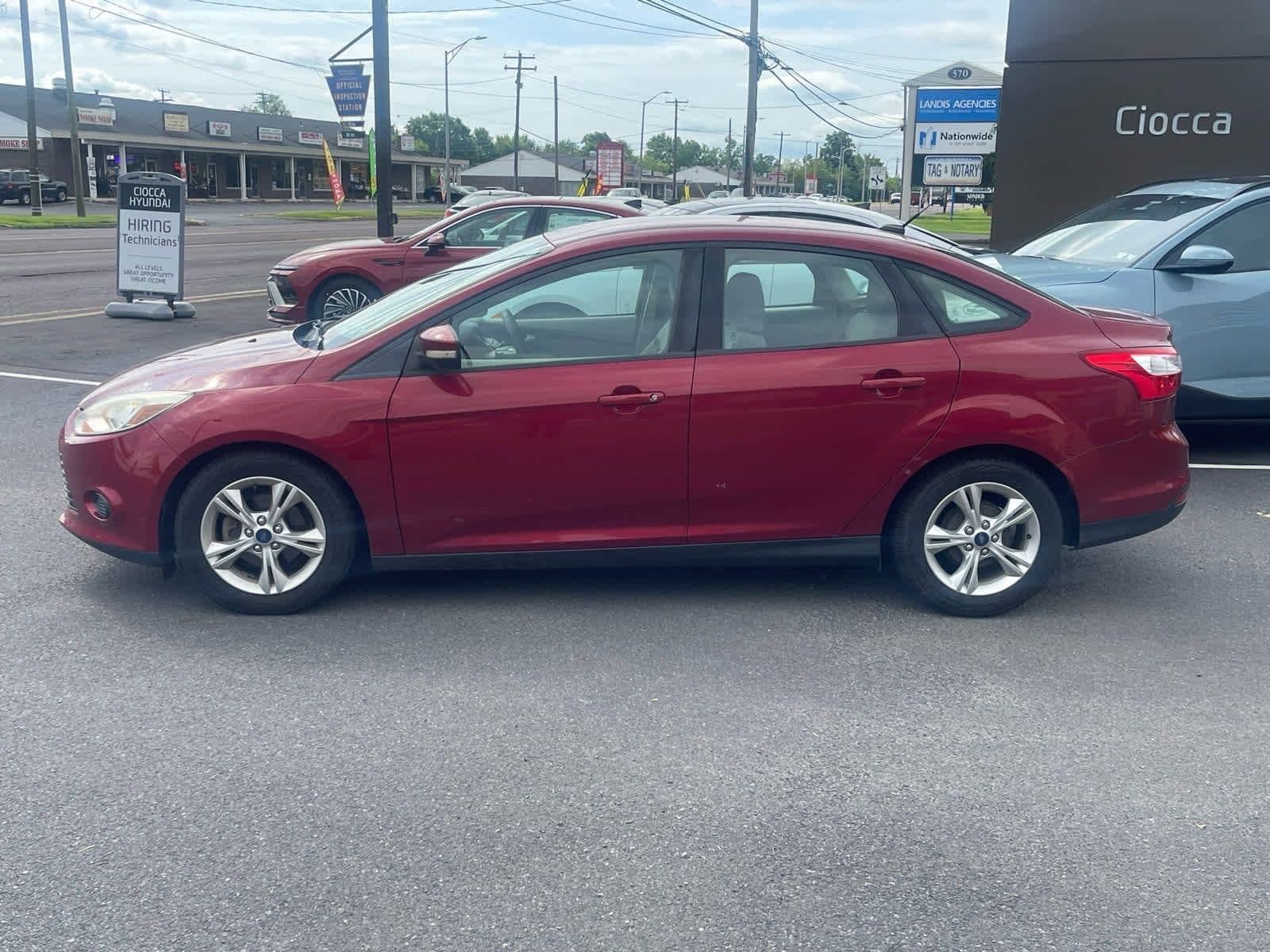 Used 2014 Ford Focus SE with VIN 1FADP3F22EL315868 for sale in Quakertown, PA