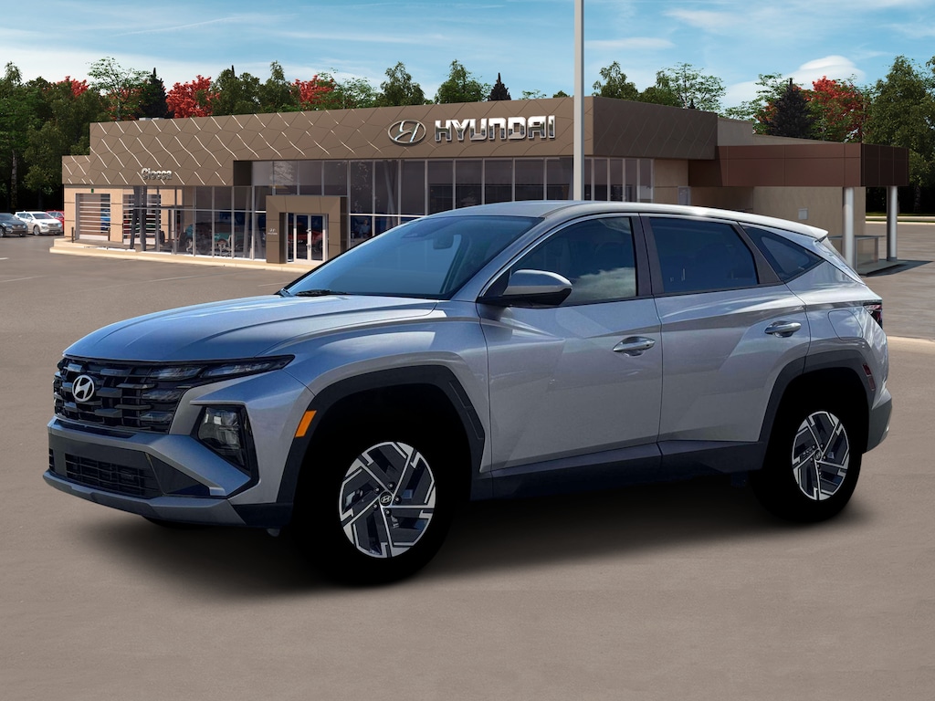 New 2026 Hyundai Tucson Hybrid Blue SUV