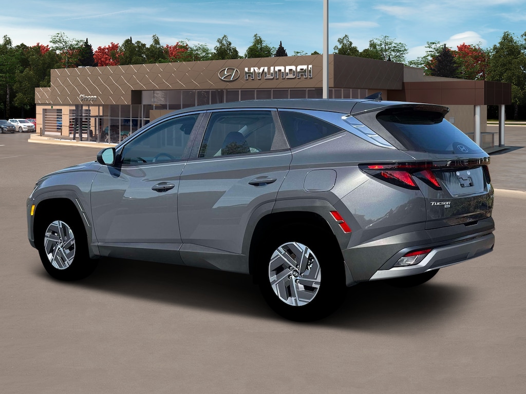 New 2026 Hyundai Tucson Hybrid Blue SUV