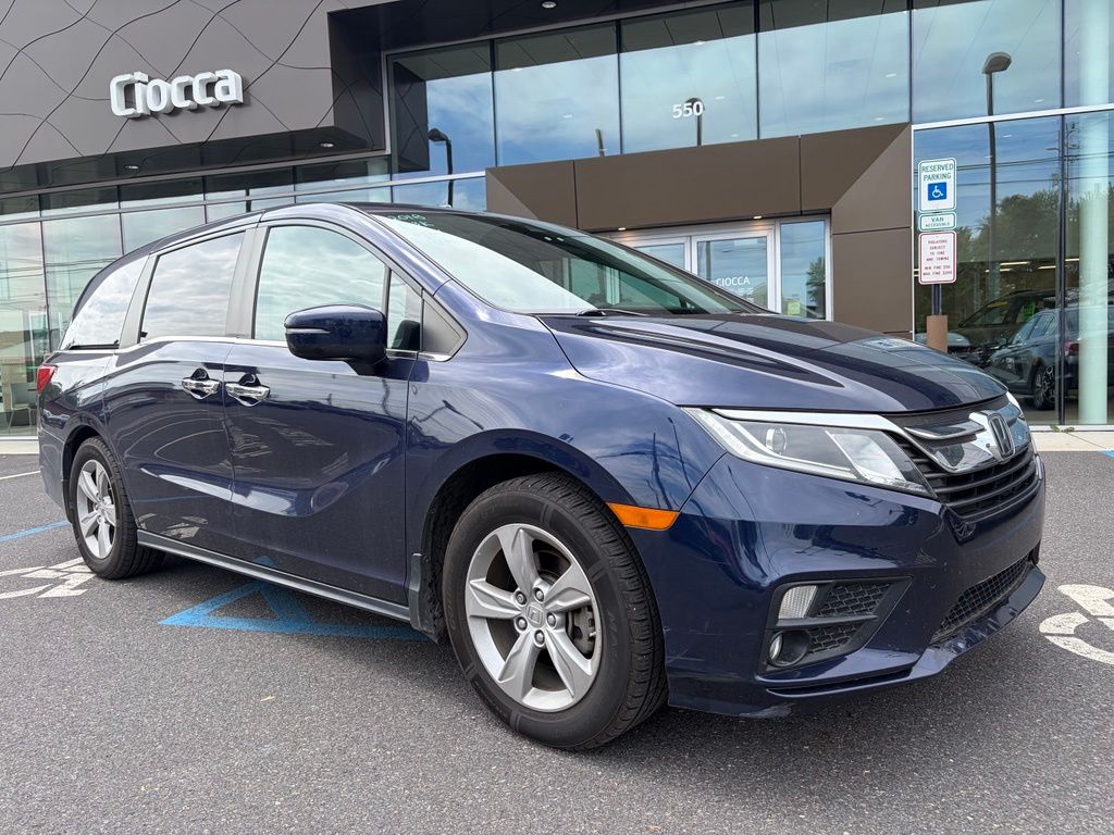 Used 2018 Honda Odyssey EX with VIN 5FNRL6H59JB095906 for sale in Quakertown, PA