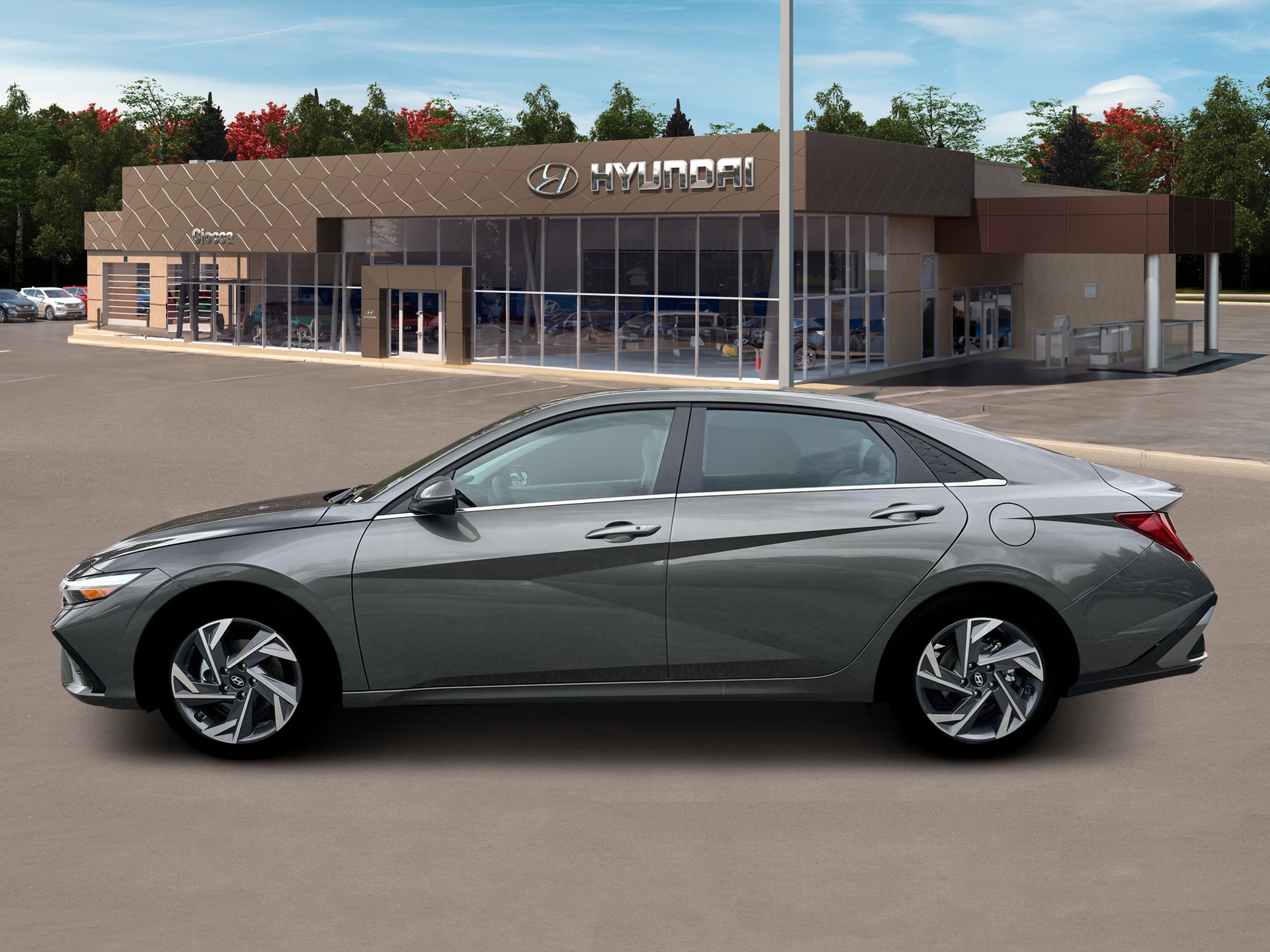 コロナ　ニューブルーバナー New 2026 Hyundai ELANTRA HEV Blue Sedan in Loveland #26351