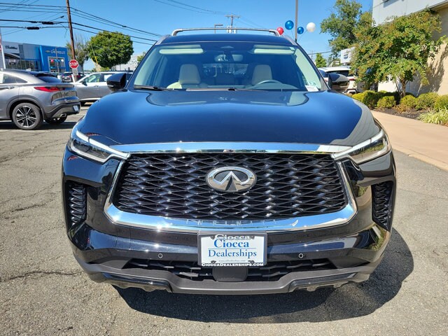 Certified 2024 INFINITI QX60 LUXE with VIN 5N1DL1FS3RC331427 for sale in Flemington, NJ