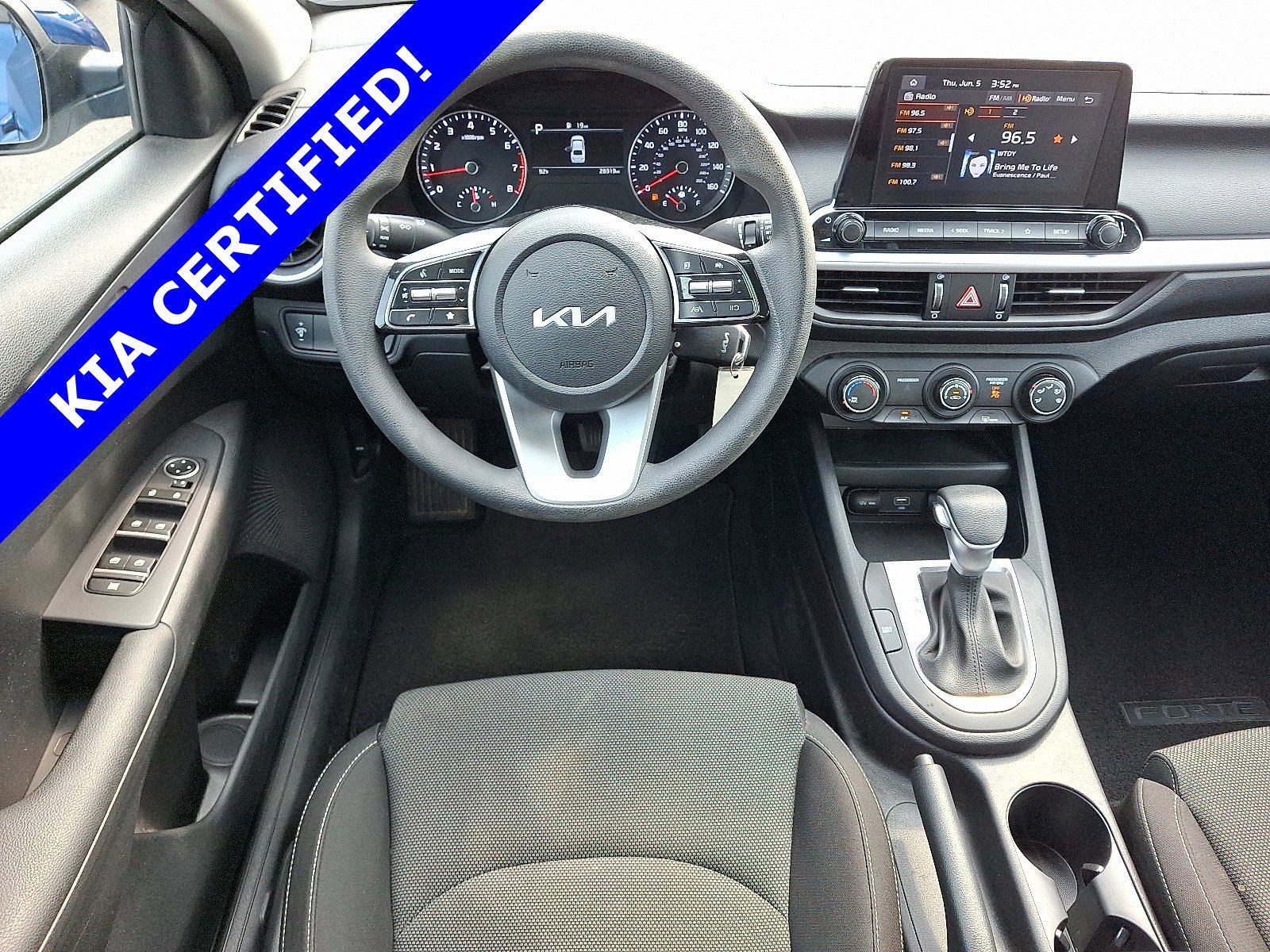 Certified 2022 Kia FORTE LXS with VIN 3KPF24AD3NE499842 for sale in Trenton, NJ
