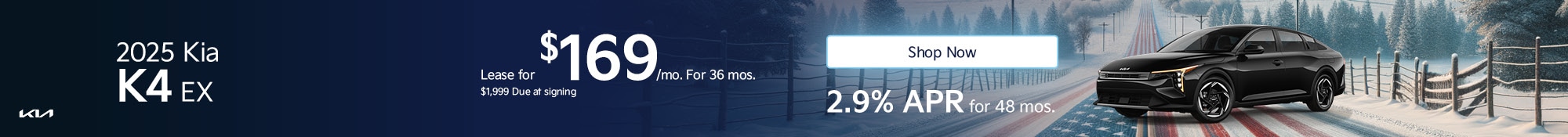 2025 Kia K4 Lease