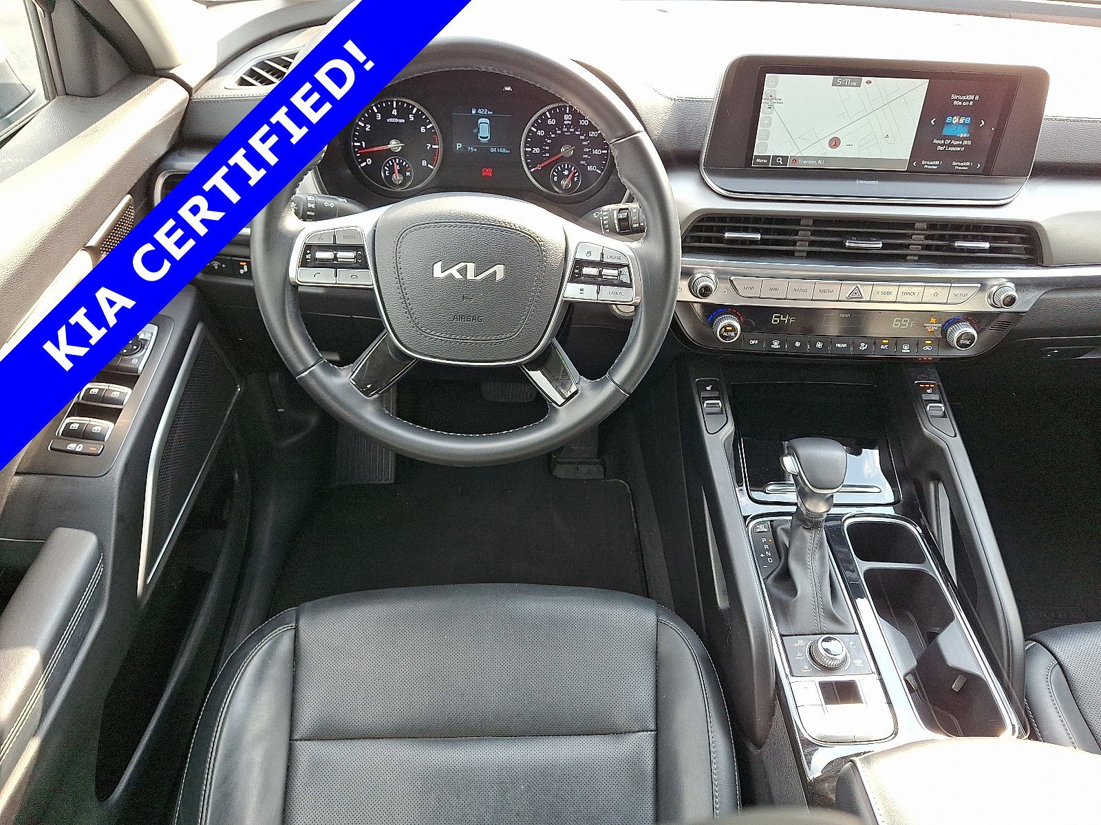 Certified 2022 Kia Telluride S with VIN 5XYP6DHC4NG223016 for sale in Trenton, NJ