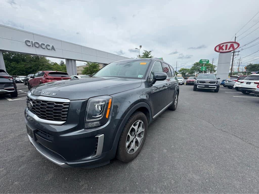 Certified 2021 Kia Telluride EX with VIN 5XYP3DHC7MG161053 for sale in Trenton, NJ