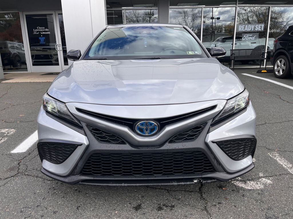 Used 2022 Toyota Camry Hybrid Nightshade Sedan