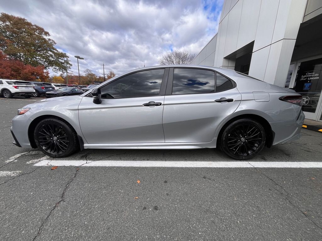 Used 2022 Toyota Camry Hybrid Nightshade Sedan