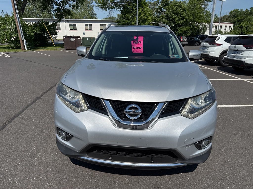 Used 2015 Nissan Rogue SL with VIN 5N1AT2MV1FC907033 for sale in Quakertown, PA