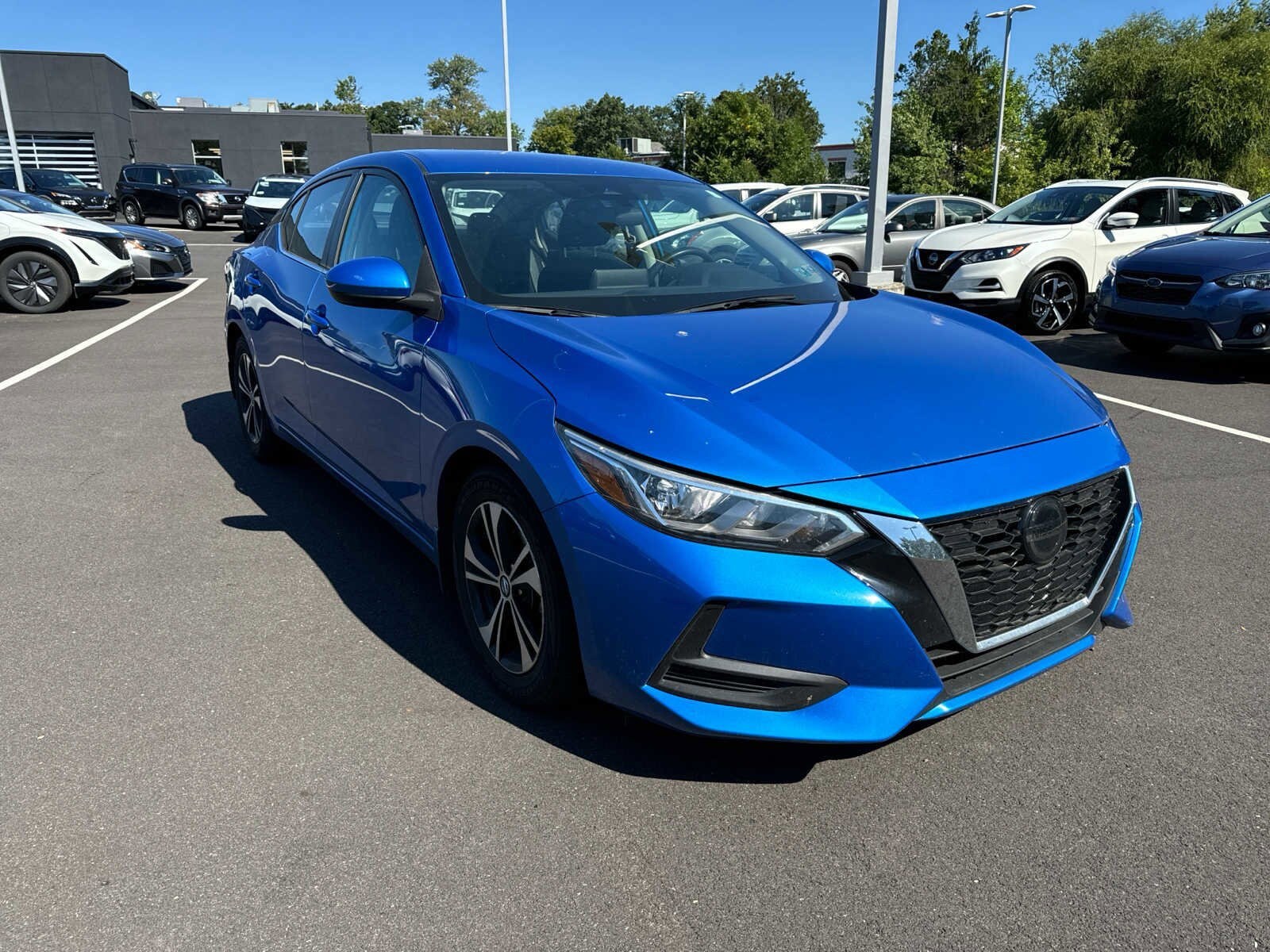 Certified 2021 Nissan Sentra SV with VIN 3N1AB8CV2MY305986 for sale in Quakertown, PA