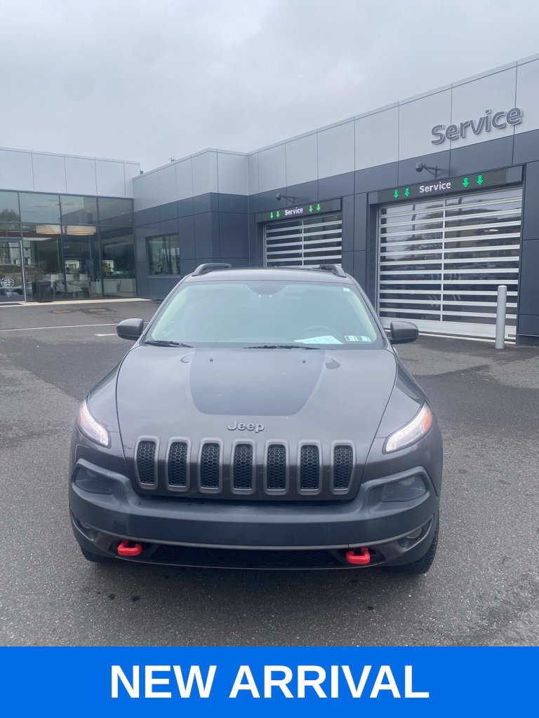 Used 2014 Jeep Cherokee Trailhawk with VIN 1C4PJMBB2EW255965 for sale in Quakertown, PA