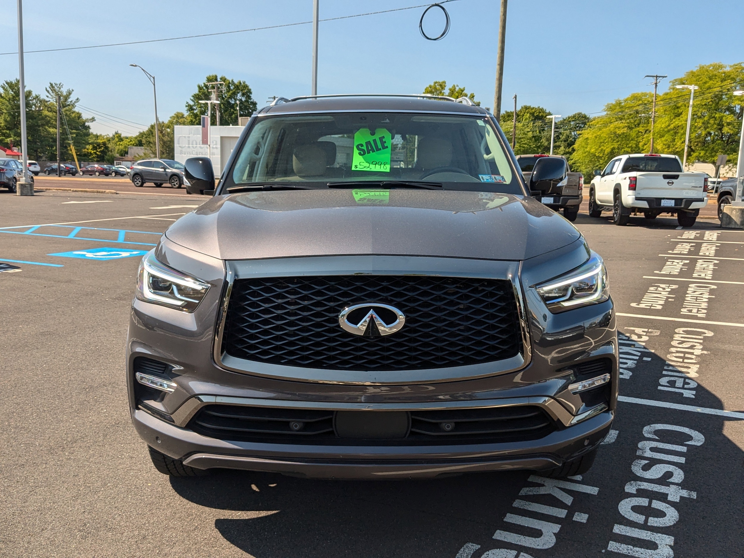 Used 2023 INFINITI QX80 PREMIUM SELECT 4WD with VIN JN8AZ2AE1P9307297 for sale in Quakertown, PA