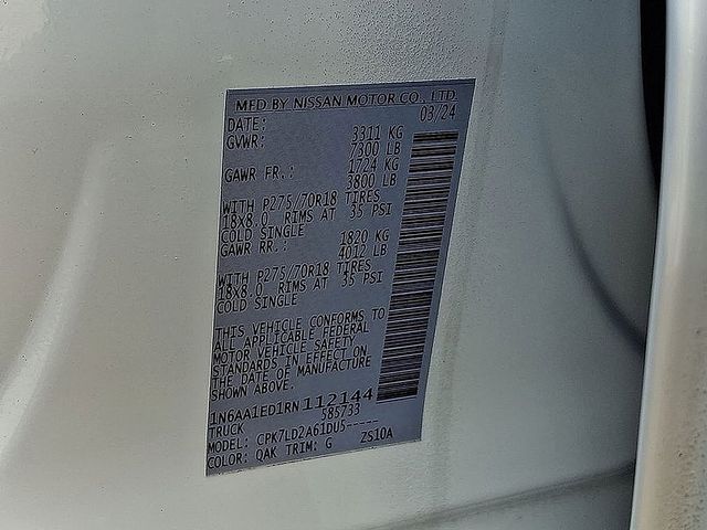2024 Nissan Titan PRO-4X - Photo 30