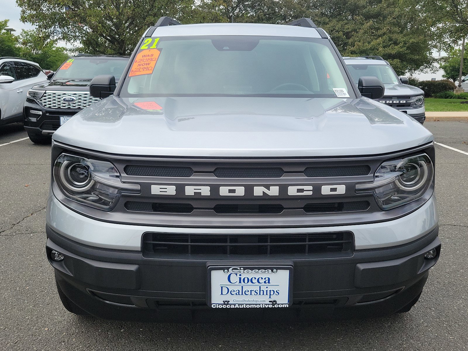 Certified 2021 Ford Bronco Sport Big Bend with VIN 3FMCR9B66MRB11954 for sale in Flemington, NJ