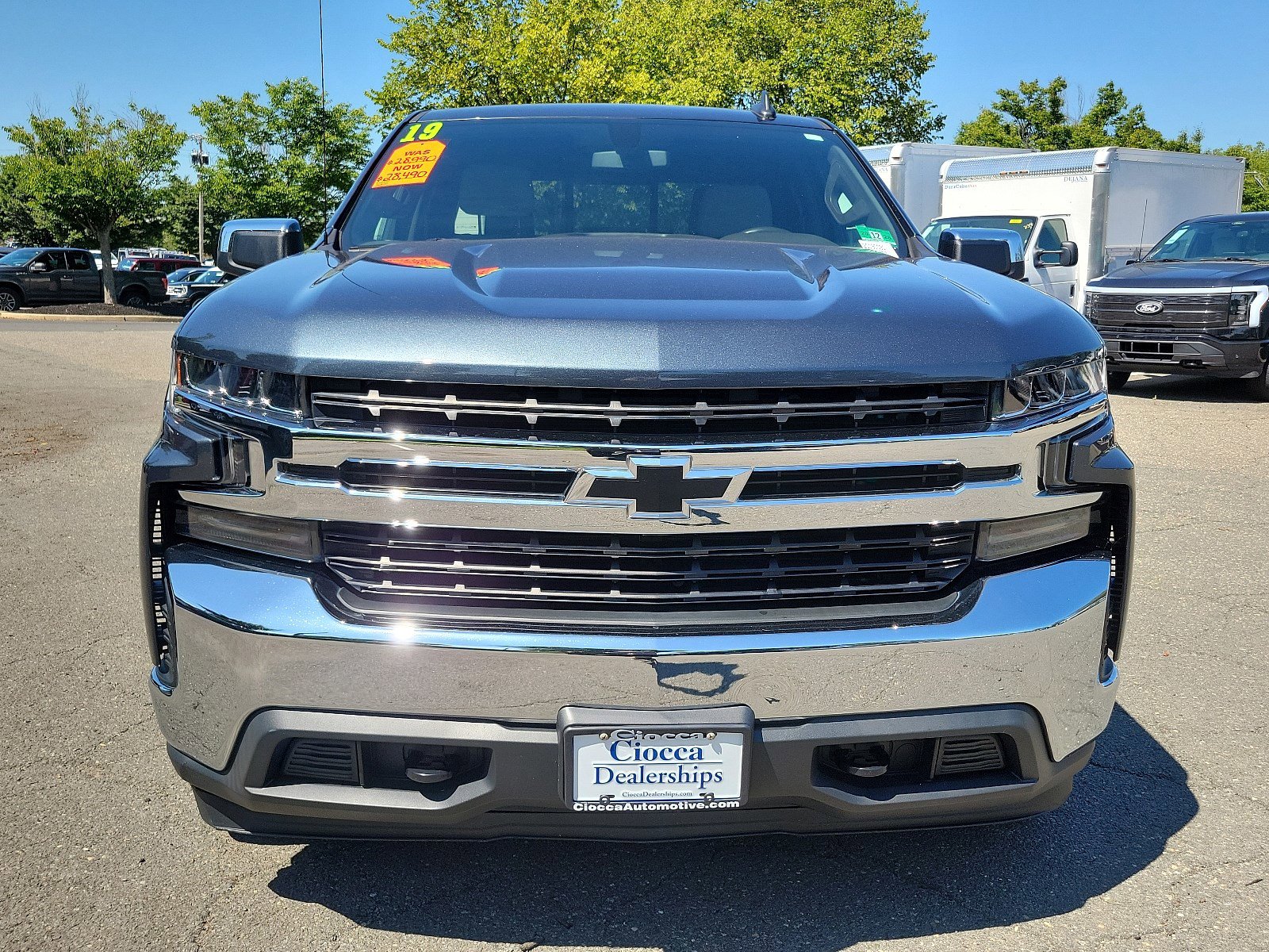 Used 2019 Chevrolet Silverado 1500 LT with VIN 1GCRYDED6KZ200091 for sale in Flemington, NJ