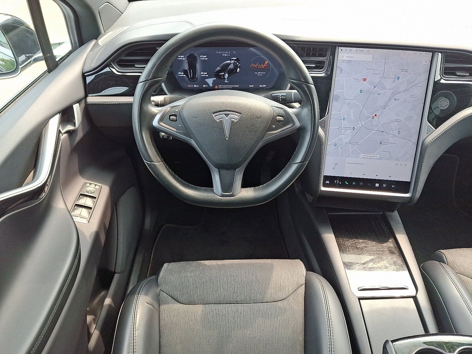Used 2018 Tesla Model X 75D with VIN 5YJXCAE22JF110671 for sale in Lawrence Township, NJ