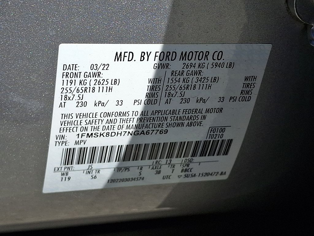 2022 Ford Explorer XLT - Photo 30