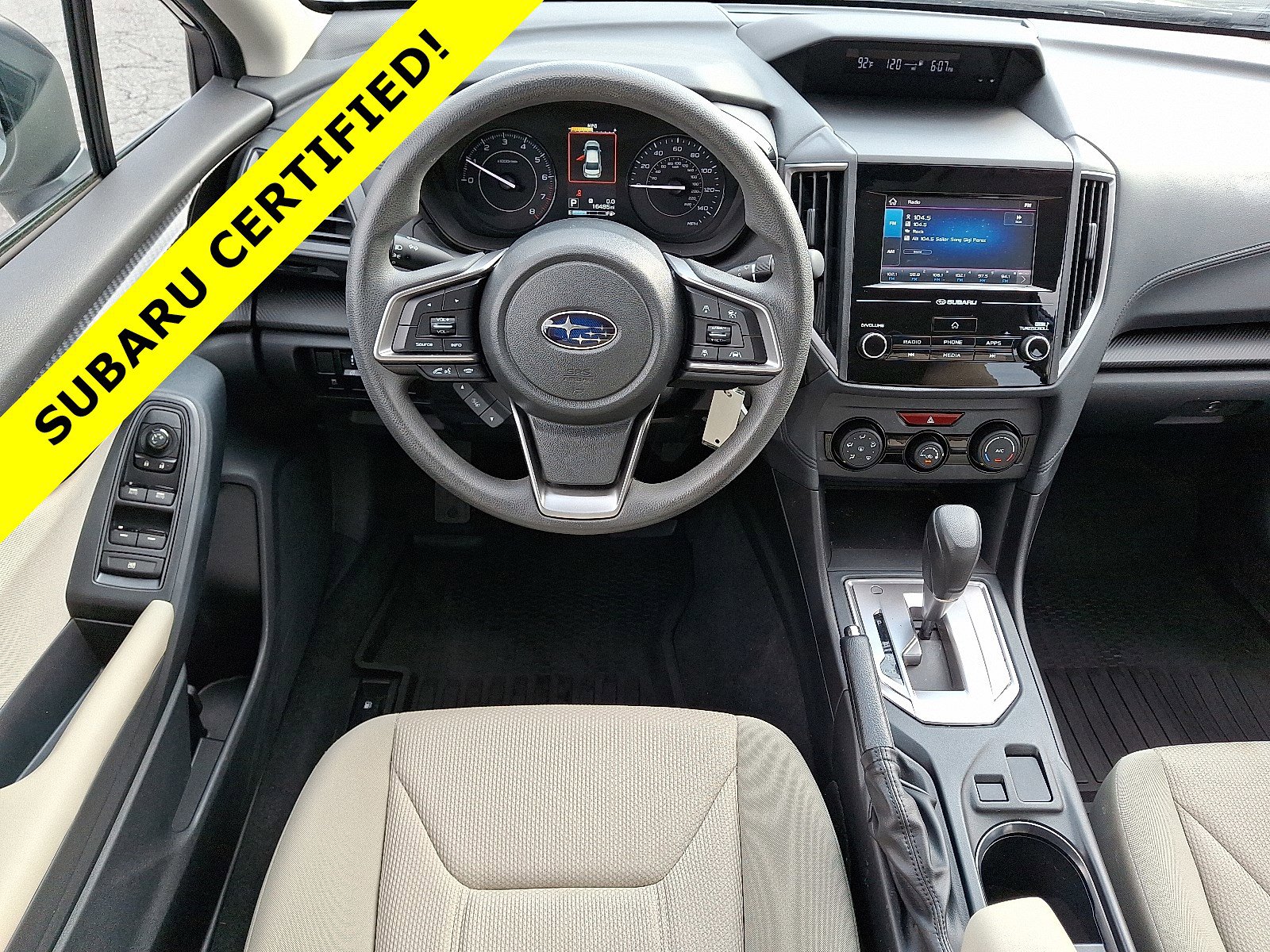 Certified 2021 Subaru Impreza Base with VIN 4S3GTAB67M3706755 for sale in Ewing Township, NJ