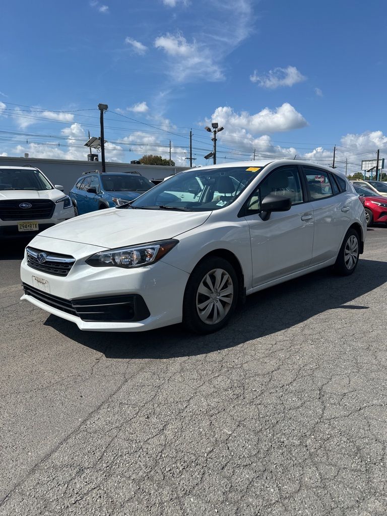 Used 2020 Subaru Impreza Base with VIN 4S3GTAB63L3730436 for sale in Ewing Township, NJ