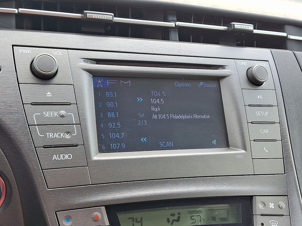 Used 2012 Toyota Prius Two with VIN JTDKN3DU7C1556877 for sale in Ewing Township, NJ