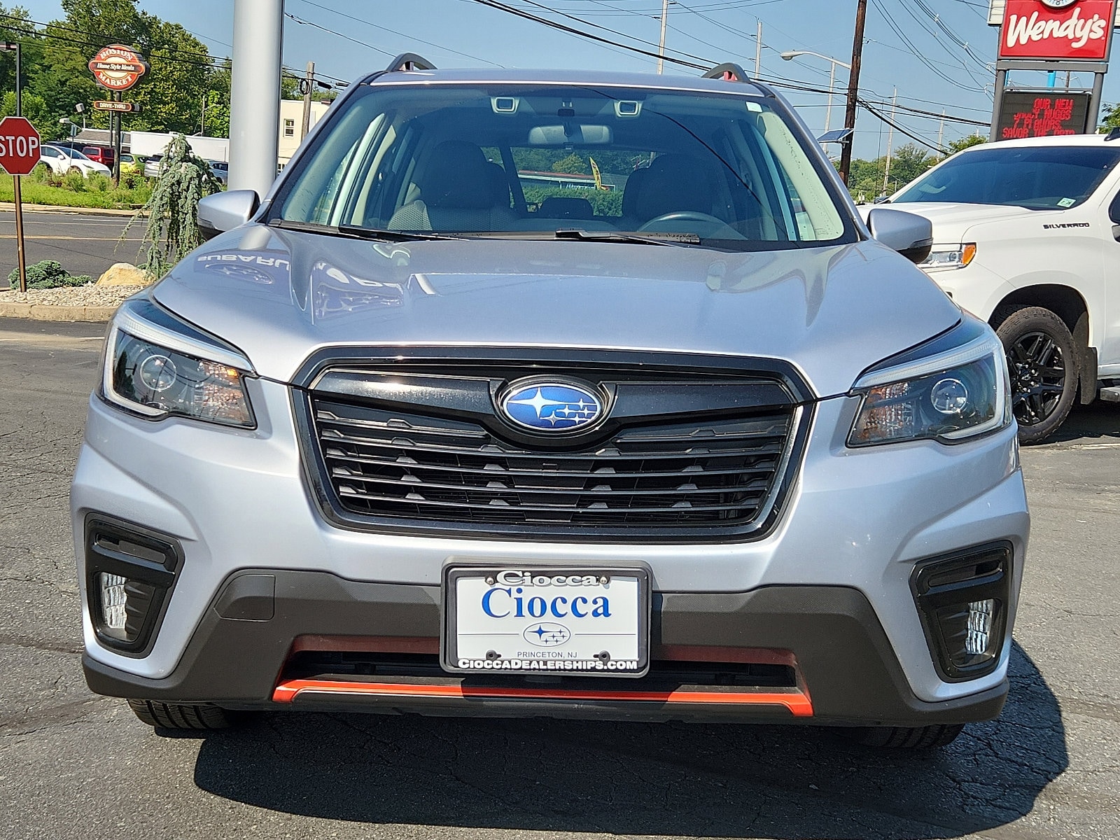 Used 2021 Subaru Forester Sport with VIN JF2SKARC4MH525190 for sale in Ewing, NJ