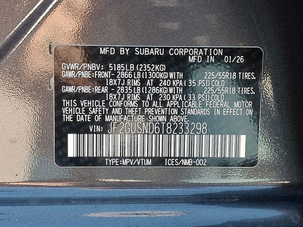 2026 Subaru Crosstrek Limited - Photo 15