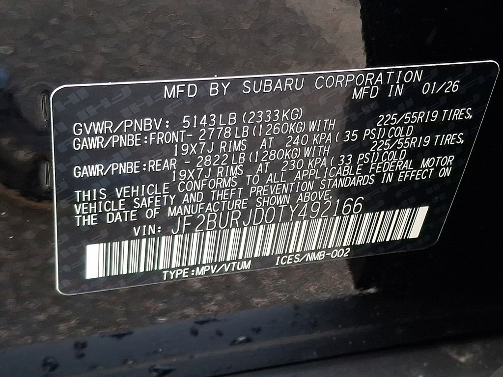 2026 Subaru Outback Touring XT - Photo 18