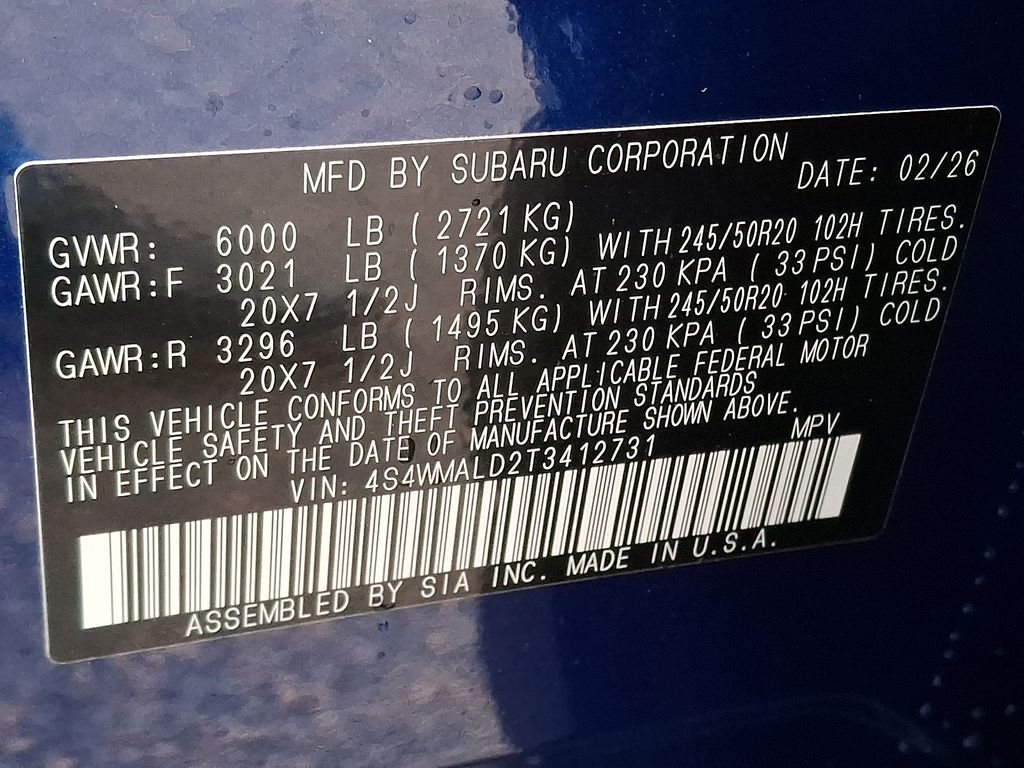 2026 Subaru Ascent Onyx Edition-Touring - Photo 19