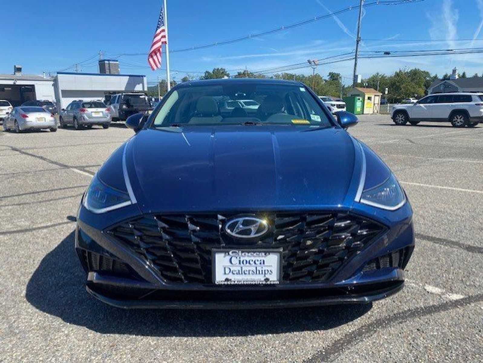 Used 2022 Hyundai Sonata SEL with VIN 5NPEF4JAXNH137590 for sale in Flemington, NJ