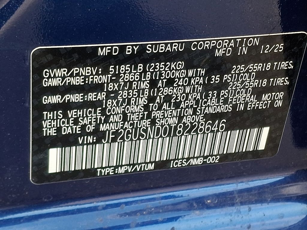 2026 Subaru Crosstrek Limited - Photo 18