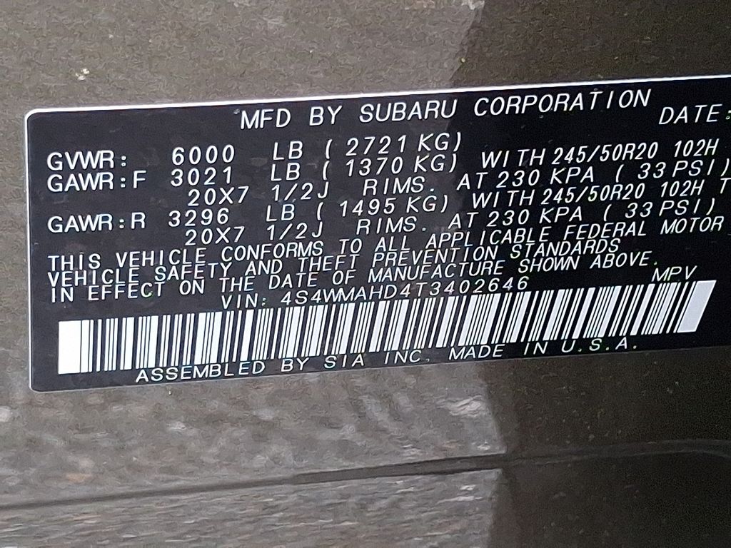 2026 Subaru Ascent Limited Bronze Edition - Photo 24